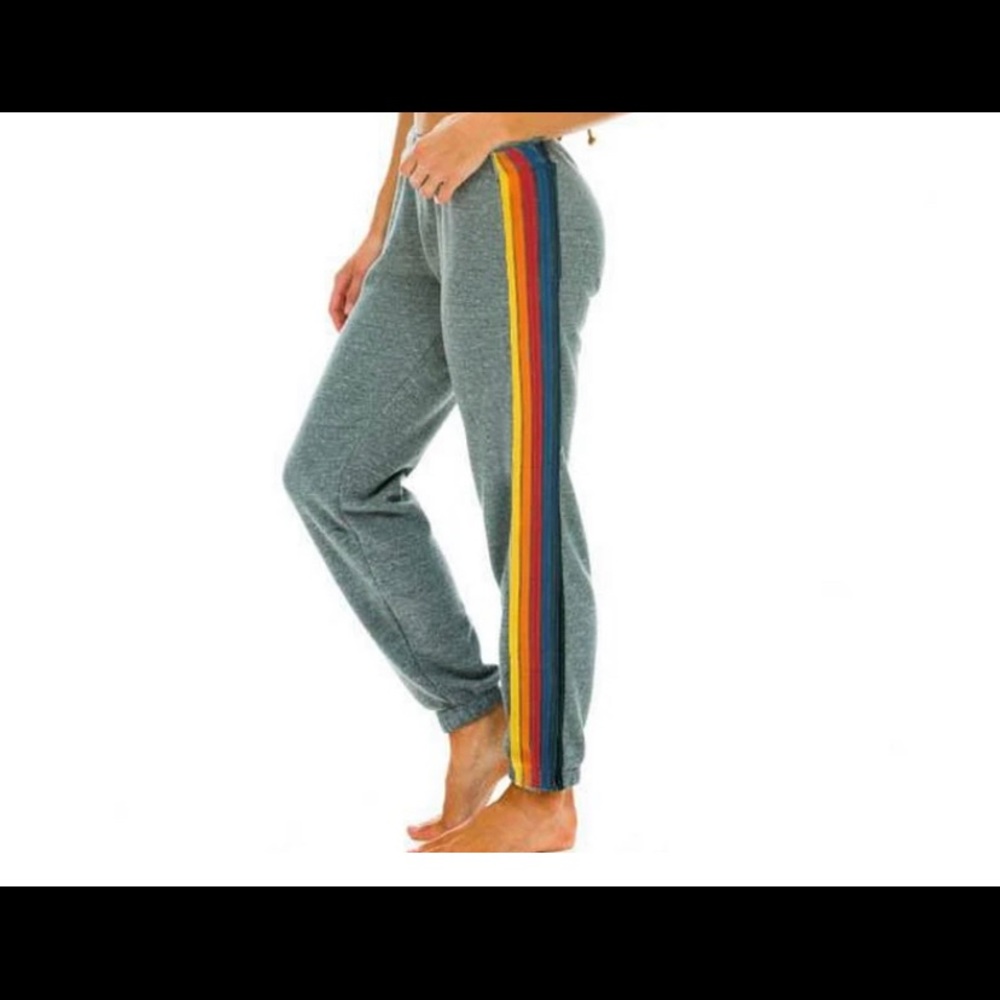 Aviator Nation 5 Stripe Sweatpants